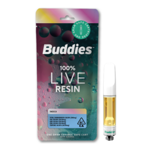 Buddies | Triangle Kush | Live Resin Cartridge | 1g