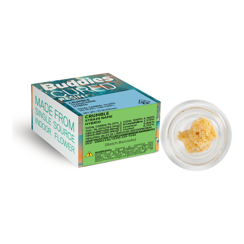 Buddies | Taffy | Cured Resin Crumble | 1g
