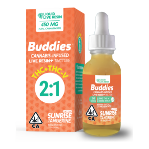 Sunrise Live Resin+ Tincture 2:1 THC:THCV 30ml (450mg)