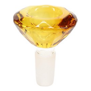 14mm Bowl Diamond Cut (Amber)