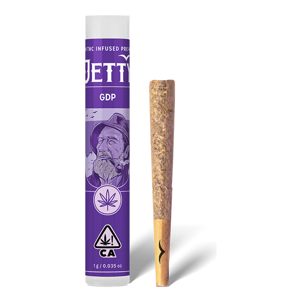 Jetty Extracts | GDP x GG4 | Infused Pre-Roll | 1g