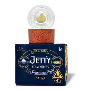 Jetty Extracts | Tangie Cookie Burger | Live Rosin | 1g