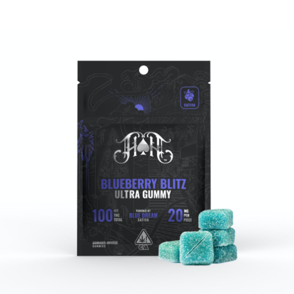 Heavy Hitters | Blueberry Blitz | Gummies | 100mg