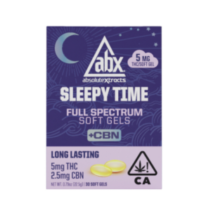 Sleepy Time Solventless + CBN Soft Gels 5mg 30pk (150mg)