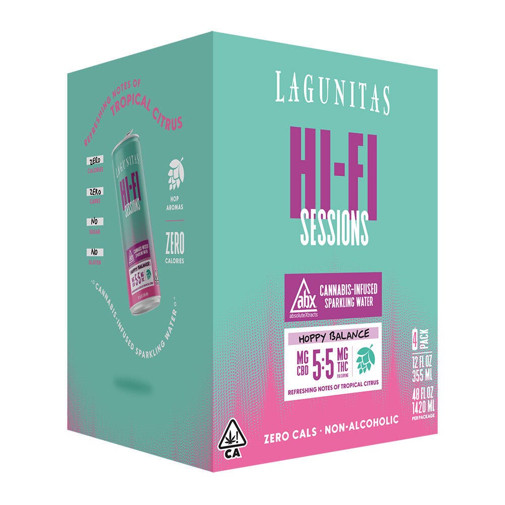 Lagunitas | Hi-Fi Sessions | Hoppy Balance 1:1 4pk | 5mg