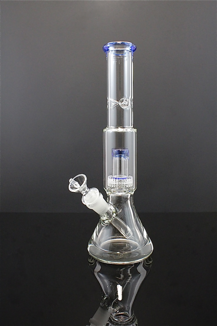 #15 Salt Shaker Glass Bong with Percolator