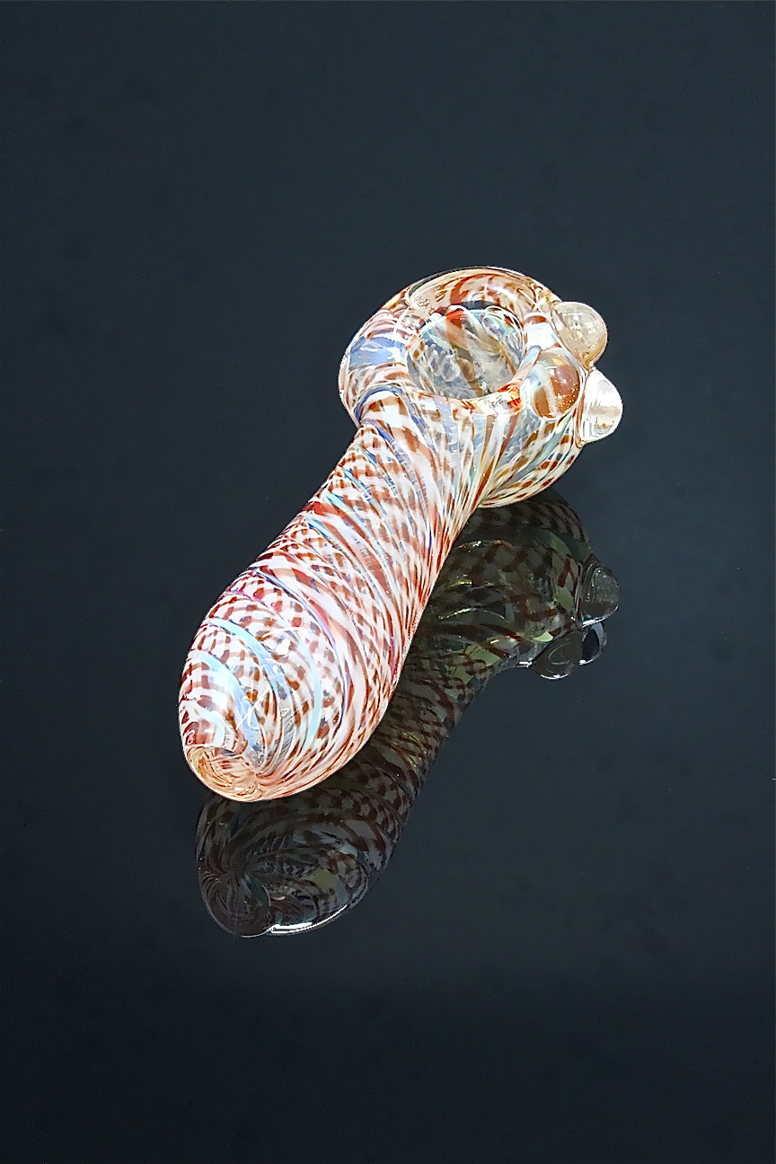 #25 CA Made Handblown Medium Glass Pipe