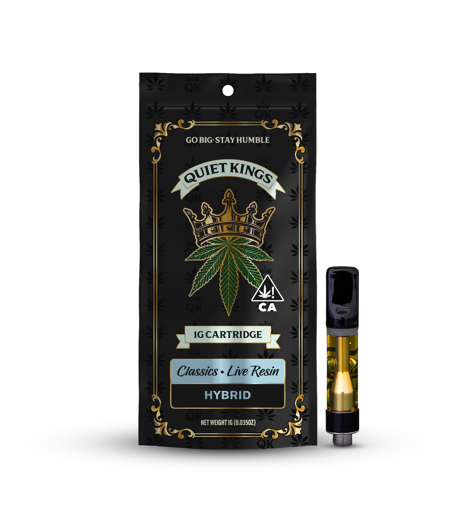 Quiet Kings | Alien OG | Live Resin Cartridge | 1g