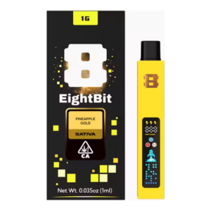 Pineapple Gold Live Rosin Infused All-In-One Vape (1g)