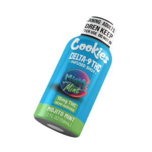 Cookies - D9 THC Infused Shot - Miami Mint (10mg)