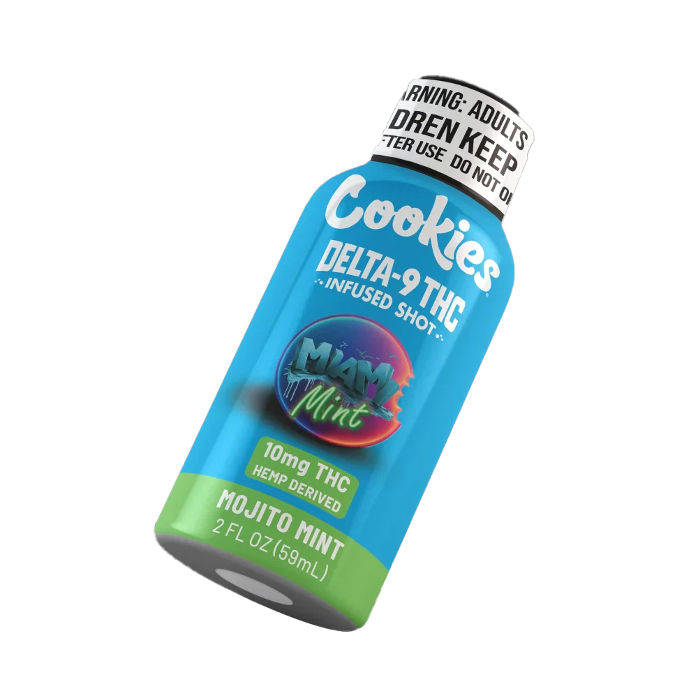 Cookies - D9 THC Infused Shot - Miami Mint (10mg)