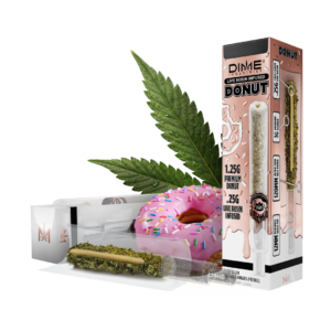 Dime Industries | Bubblegum Runtz x Canal St. Runtz | Donut | Live Rosin Infused Pre-Roll | 1.5g