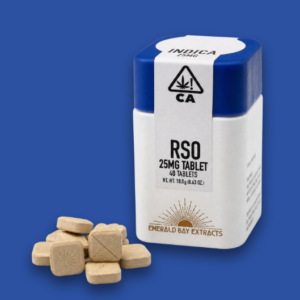 Emerald Bay Extracts | Do-Si-Do | 25mg : 40pk | RSO Full Spectrum Tablets | 1000mg