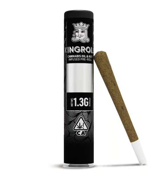 KingRoll | Alien OG x Spookies | Oil & Kief Infused Pre-Roll | 1.3g