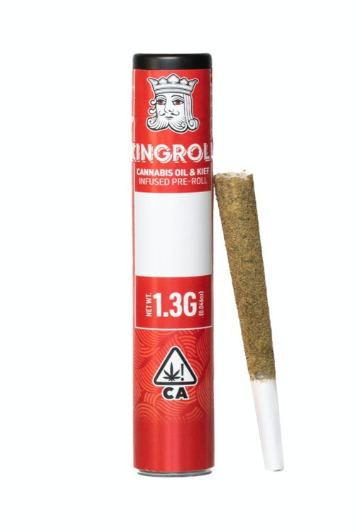 KingRoll | Ghost Train Haze x Screamsicle | Oil & Kief Infused Pre-Roll | 1.3g