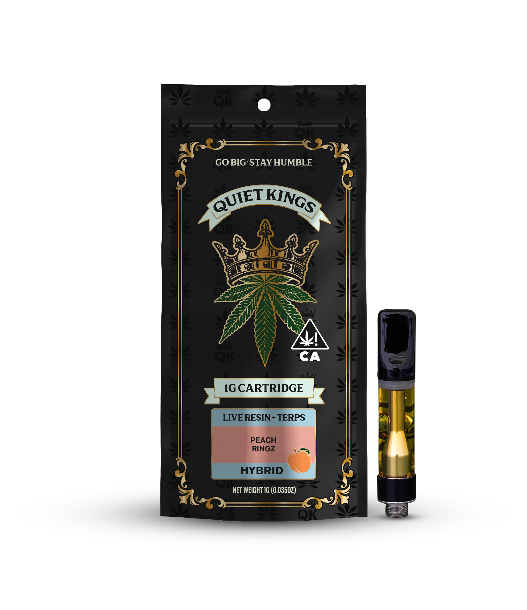 Quiet Kings | OG Kush | Live Resin Cartridge | 1g