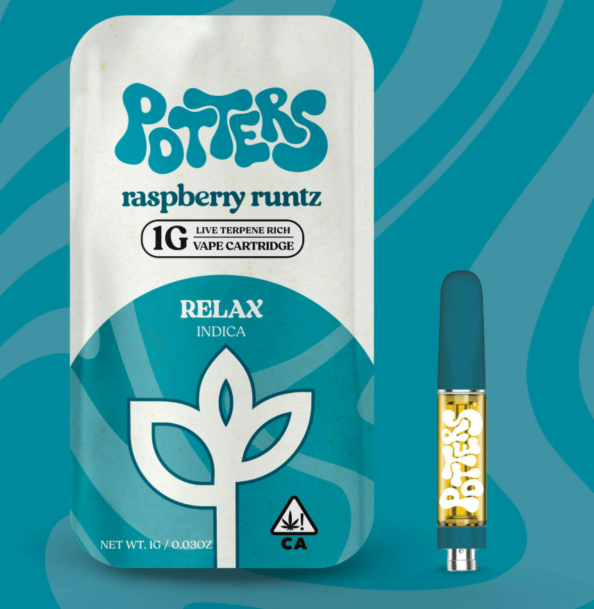 Potters | Raspberry Runtz | Cartridge | 1g