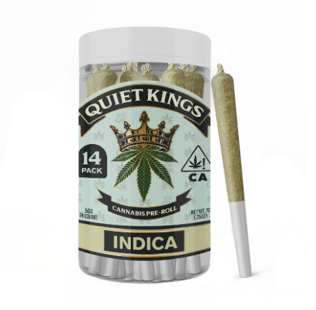 Quiet Kings | Black Diamond | Pre-Roll 14pk | 7g