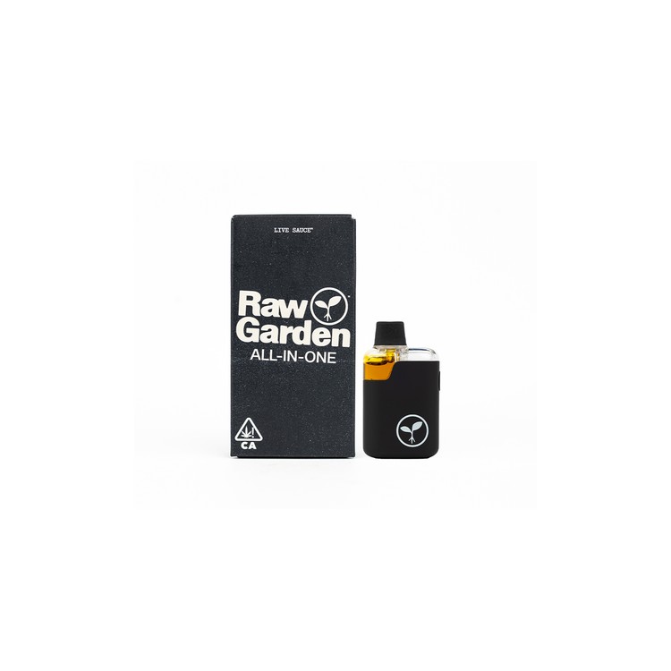 Raw Garden | Cap City Kush | Refined Live Resin Sauce All-In-One Vape | 1g