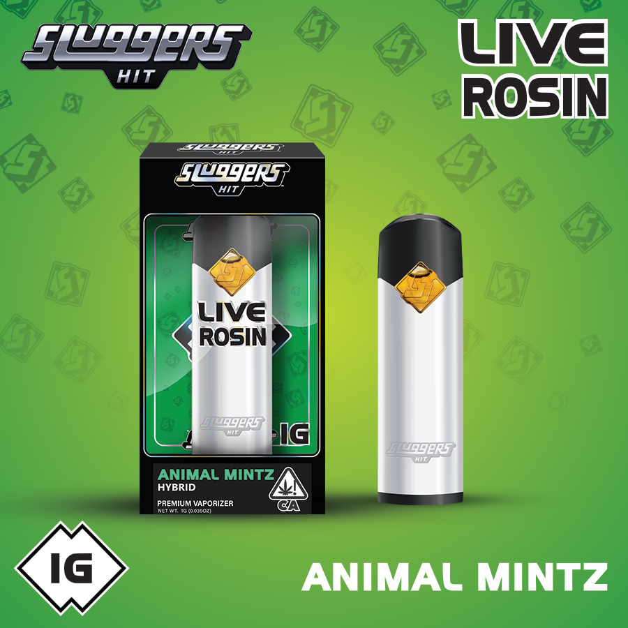 Sluggers Hit | Animal Mintz | Live Rosin | All-In-One | 1g