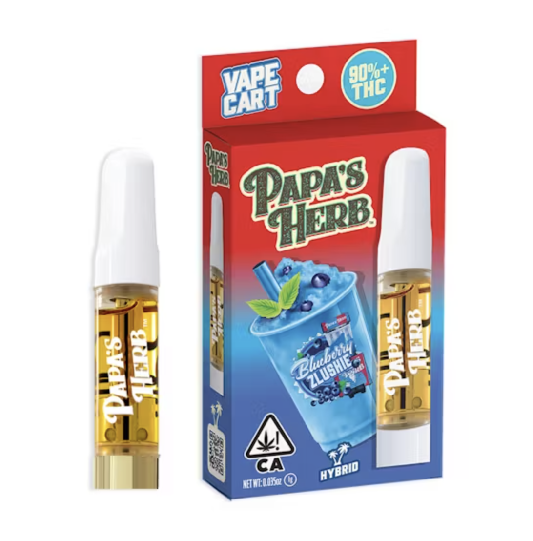 Papa's Herb | Blueberry Zlushie | Cartridge | 1g