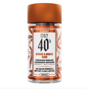 King Louis XIII 40's Infused Pre-Roll 5pk (2.5g)