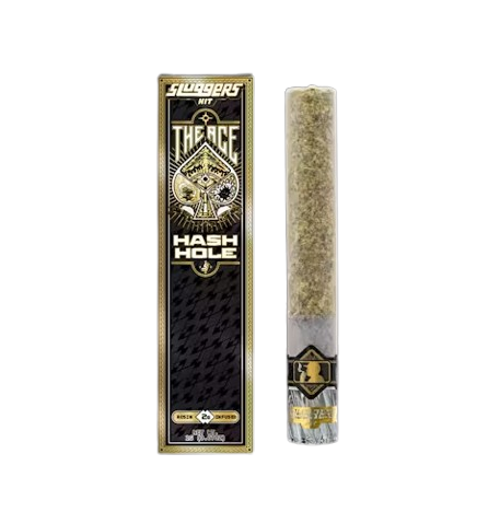 Sluggers Hit | Lemon Cherry Gelato x Euphoria | Hash Hole Rosin Infused Pre-Roll | 2g