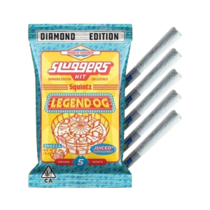 Sluggers Hit | Legend OG | Diamond Edition Infused Pre-Roll 5pk | 3.5g