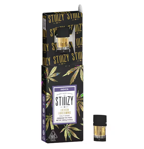 STIIIZY | Strawberry Milkshake | Live Resin Liquid Diamonds Pod | 0.5g