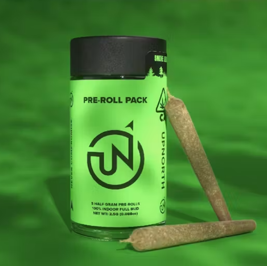 UpNorth Humboldt | Pineapple Express | Indoor Pre-Roll 5pk | 2.5g