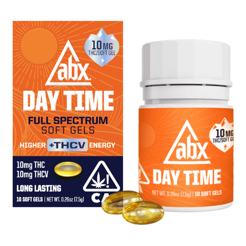AbsoluteXtracts | Day Time | 1:1 THC:THCV | Soft Gel | 10pk | 100mg
