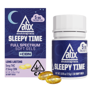 Sleepy Time Solventless + CBN Soft Gels 5mg 10pk (50mg)