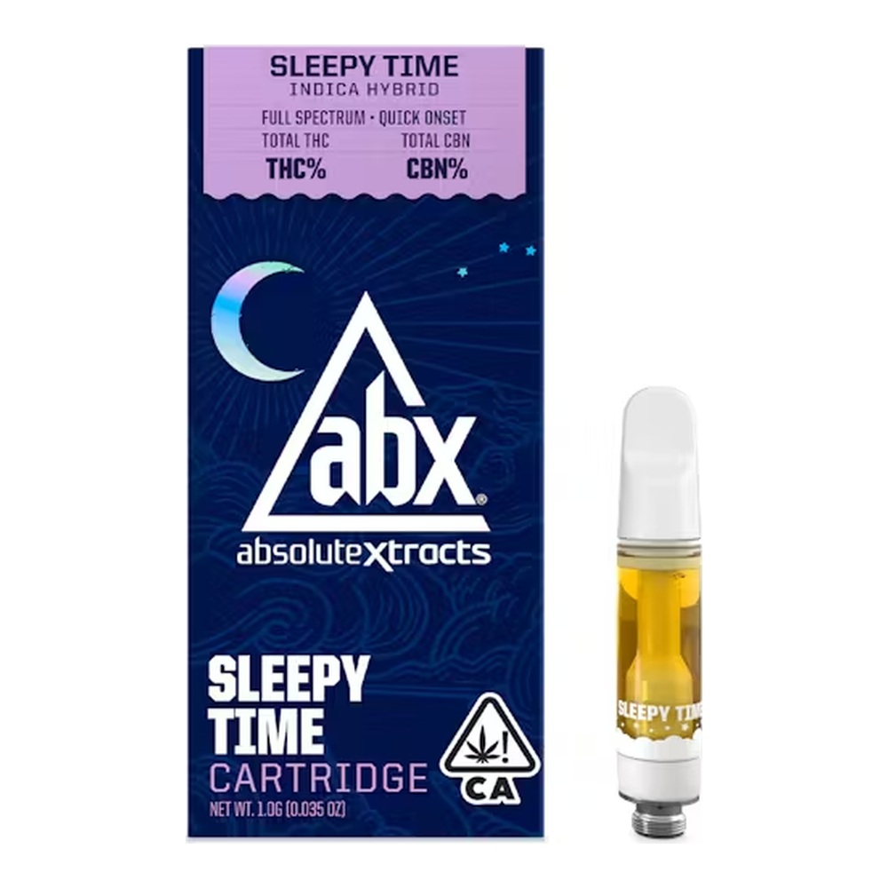 AbsoluteXtracts | Sleepy Time | Solventless CBN Vape Cartridge | 1g