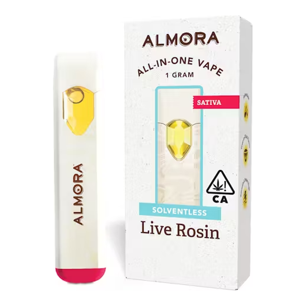 Almora Farm | Dutch Treat | Solventless Live Rosin All-In-One Vape | 1g