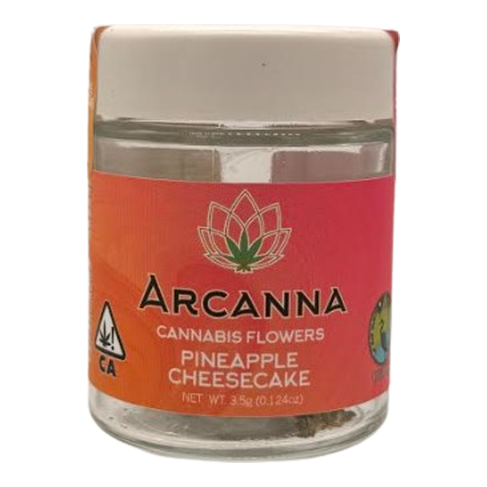 Arcanna | Pineapple Cheesecake | Sungrown Flower | 1/8oz