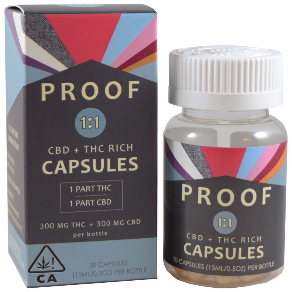 Proof | 1:1 Capsules | 30pk | 300mg