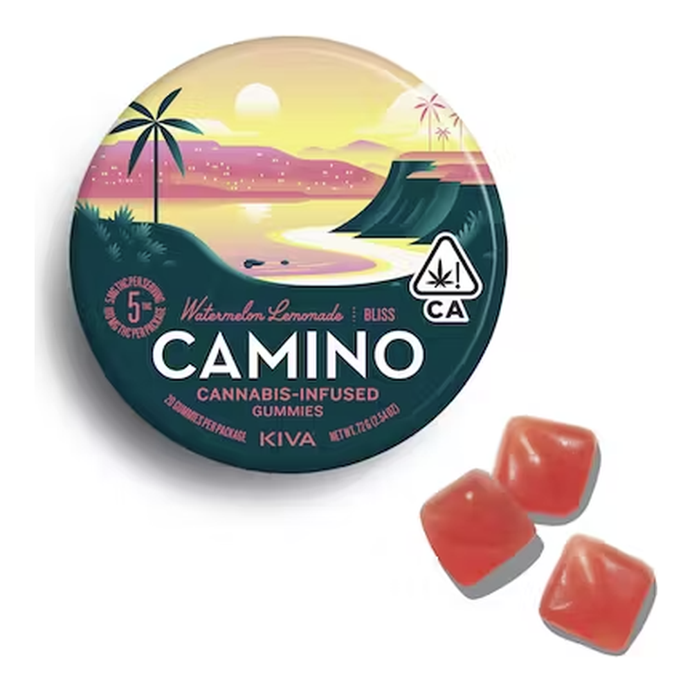 Camino | Watermelon Lemonade | Bliss | Gummies | 20pk | 100mg