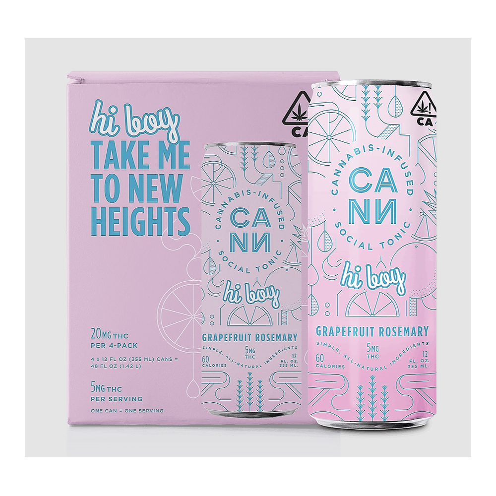 CANN | Hi-Boys | Grapefruit Rosemary | 4pk