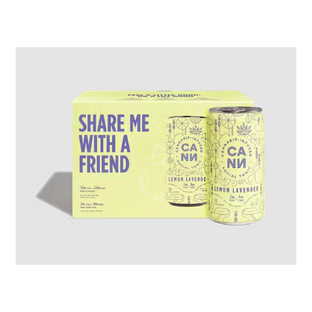 CANN | Lemon Lavender | Social Tonic | 6pk