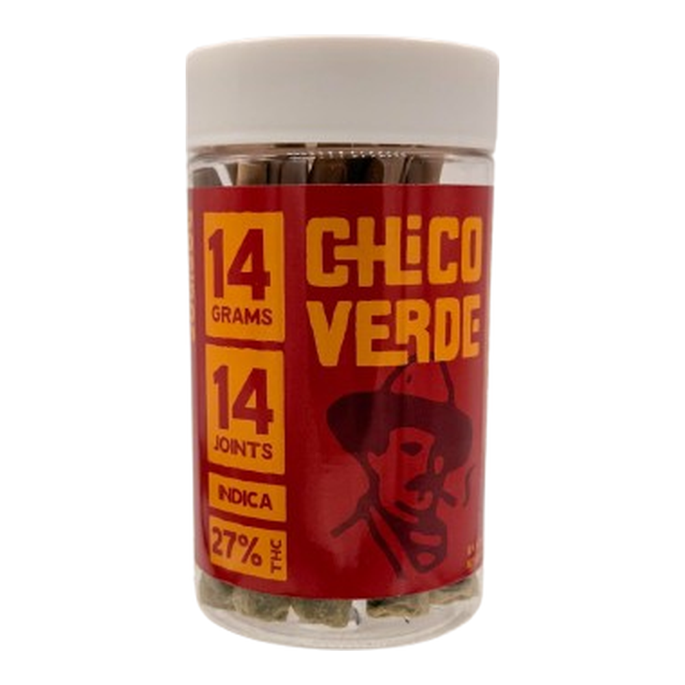 Chico Verde | Wedding Cake | Pre-Roll 14pk | 14g