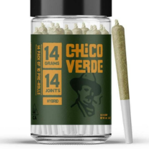 Chico Verde | Gello Shotz | Pre-Roll 14pk | 14g