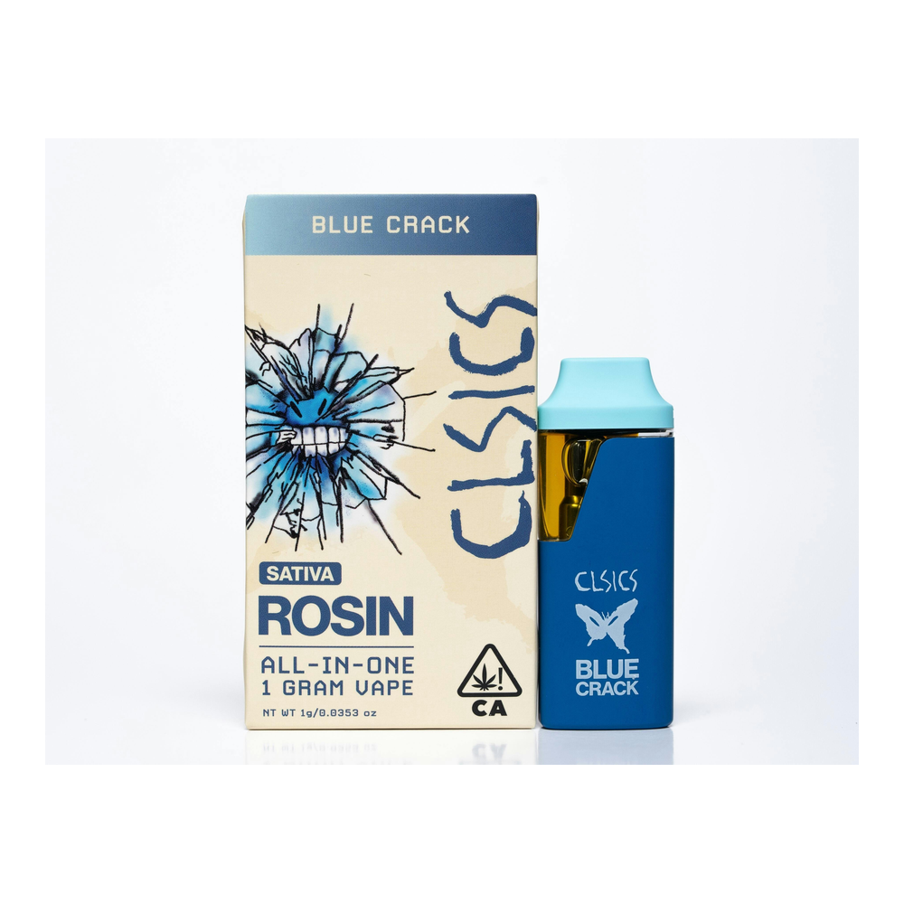 CLSICS | Blue Crack | Live Rosin All-In-One Vape | 1g