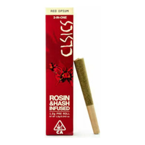 CLSICS | Deep Purple | Trifecta Hash & Rosin Infused Pre-Roll | 1.2g