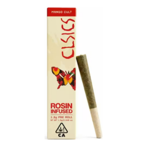 CLSICS | Mango Cult | Live Rosin Infused Pre-Roll | 1.3g