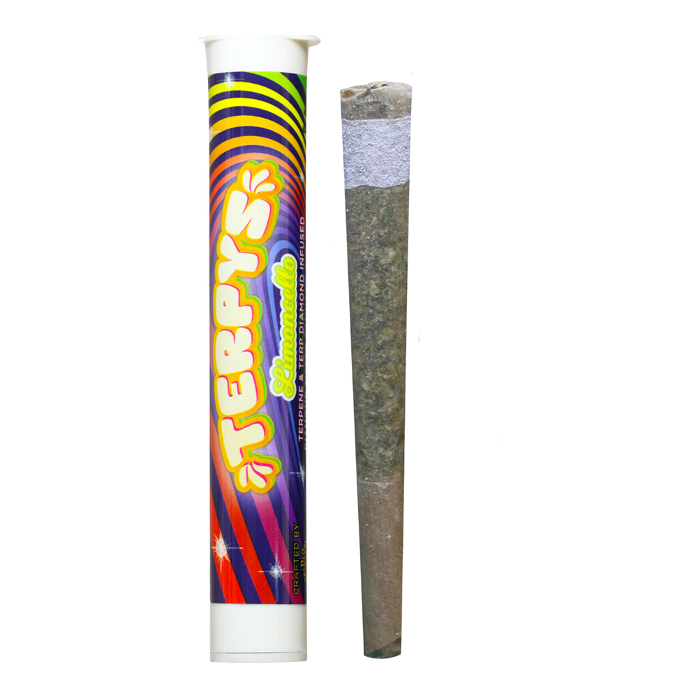 Crème De Canna | Limoncello | Terpys Diamond Infused Pre-Roll | 1g