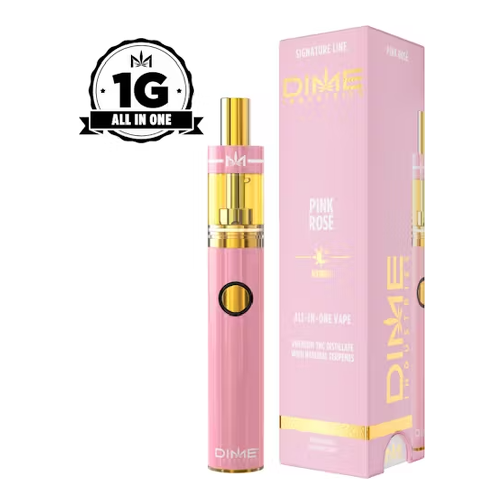Dime Industries | Pink Rose | All-In-One Vape | 1g