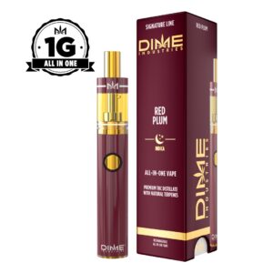 Dime Industries | Red Plum | All-In-One Vape | 1g
