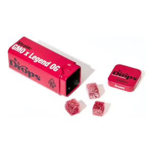 Cherry Strain-Specific Live Rosin Infused Jellies 20pc (100mg)