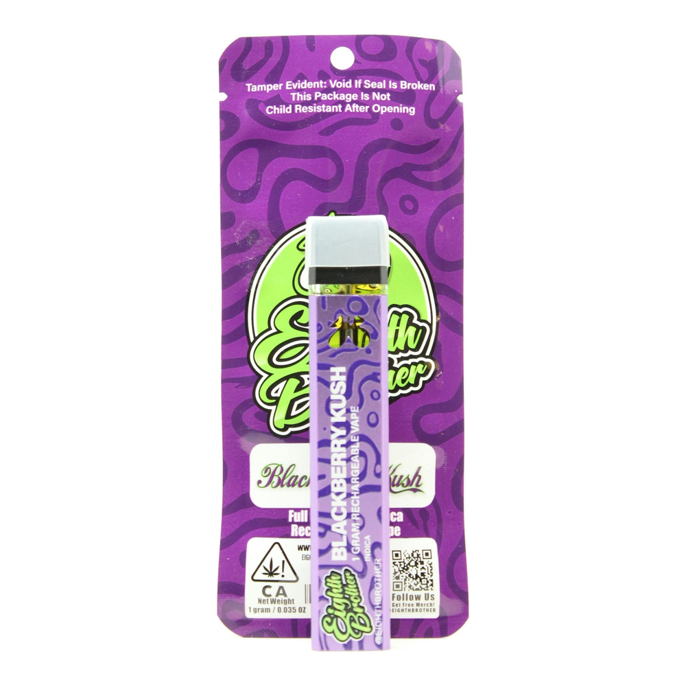 Eighth Brother | Blackberry Kush | All-In-One Vape | 1g