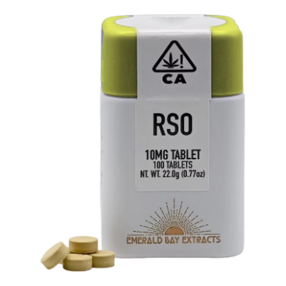 Emerald Bay Extracts | Ice Cream Truck | 10mg : 100pk | RSO Full Spectrum Tablets | 1000mg